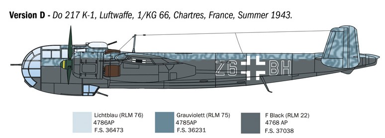 1:72 DO 217 K-1/K-2 with FRITZ X