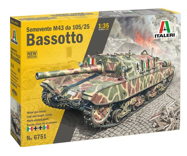 1:35 Semovente M43 da 105/25