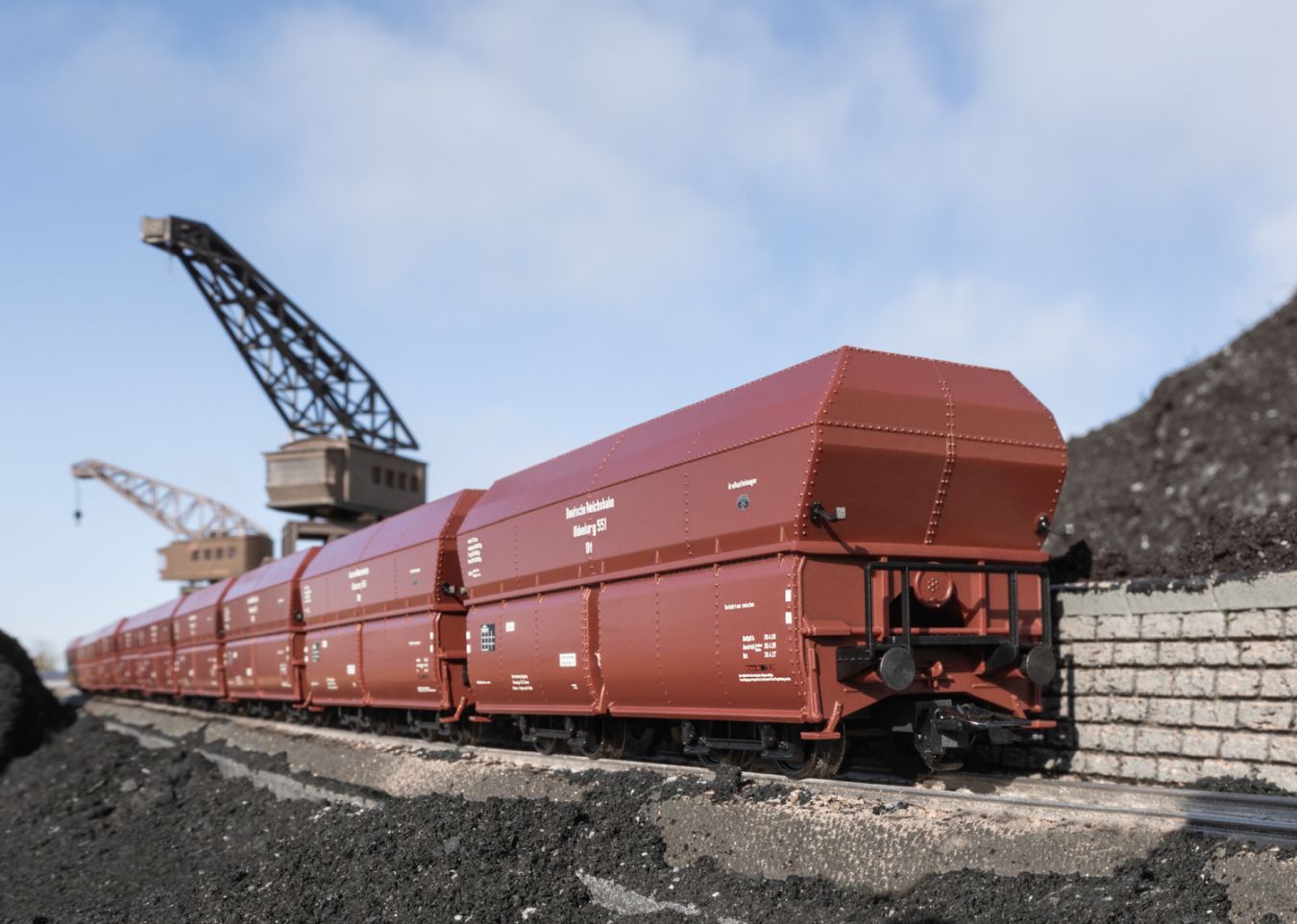 Selbstentladewagen-Set OOt Oldenburg DRG