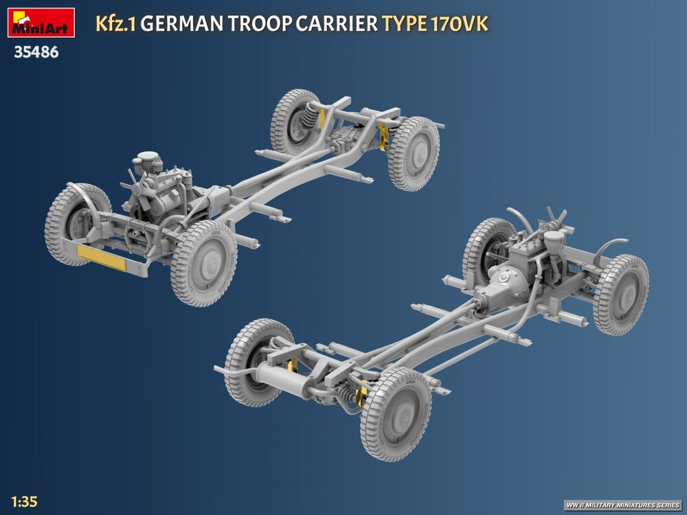 Kfz.1 German Troop Carrier Type 170VK