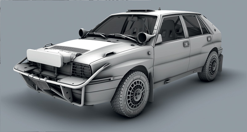 1:12 Lancia Delta Integrale 1, HF Safari