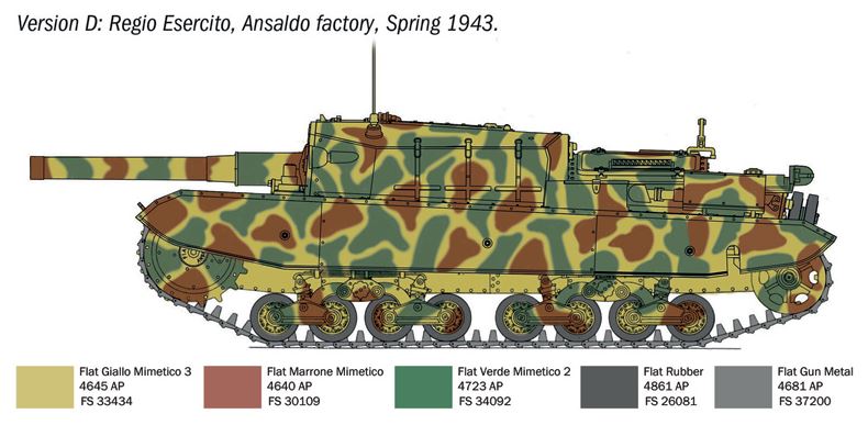 1:35 Semovente M43 da 105/25