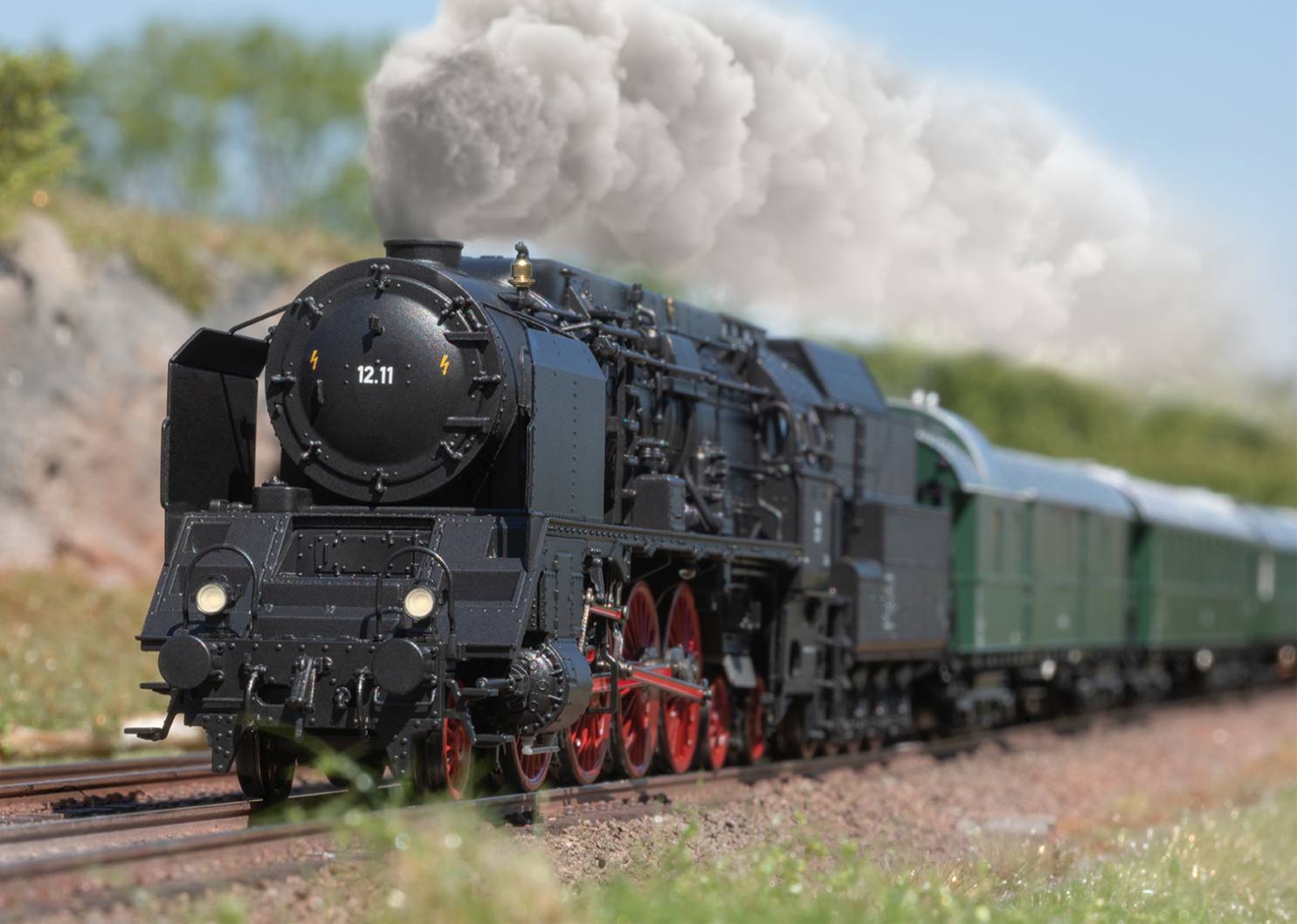 Dampflok Reihe 12.11 ÖBB