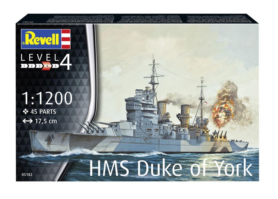 1:1200-Battleship HMS Duke of York