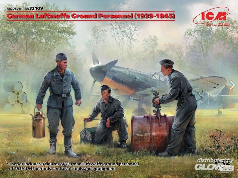 1:32-German Luftwaffe Ground Personnel