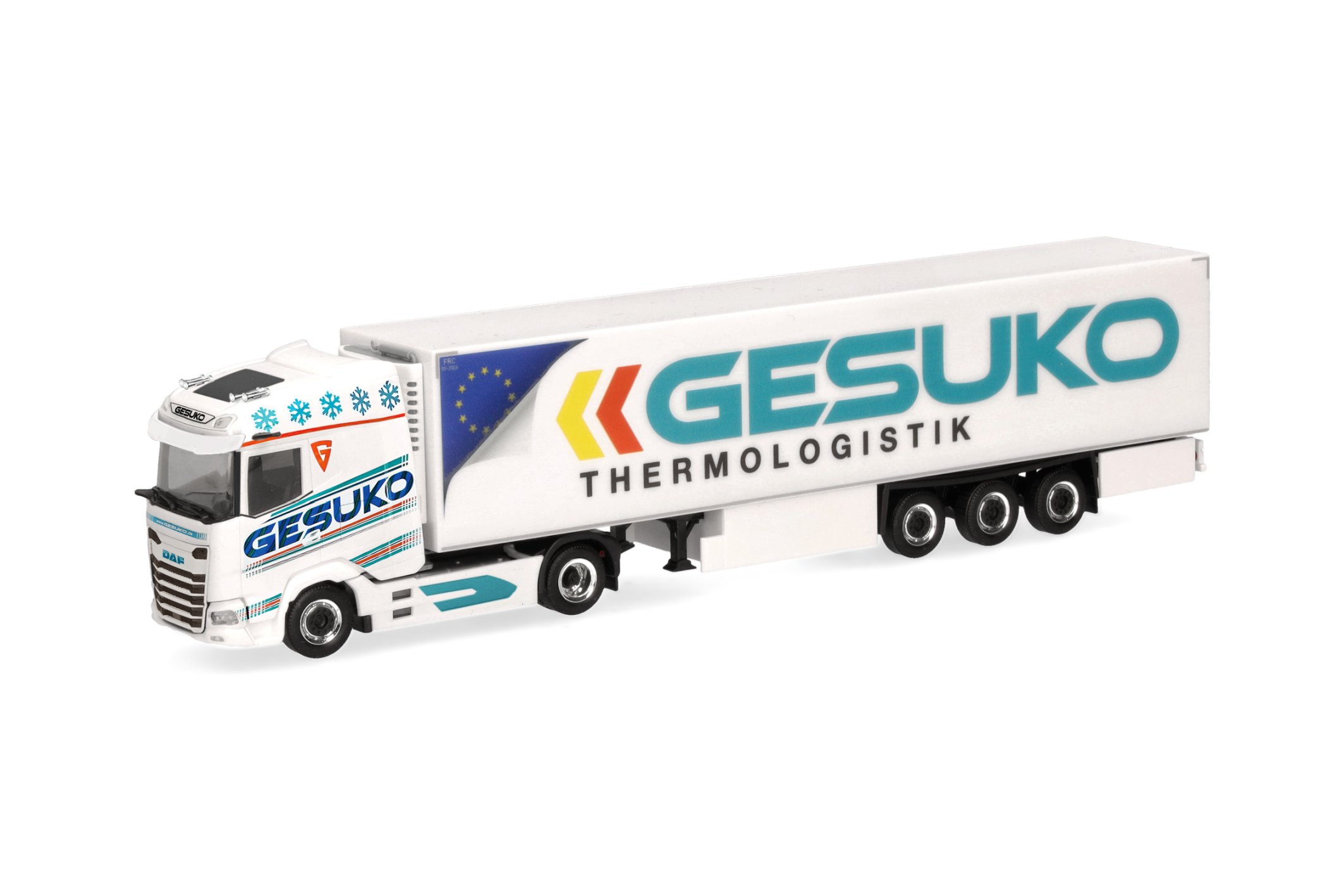 DAF XG Kühlkoffer-Sattelzug, GESUKO