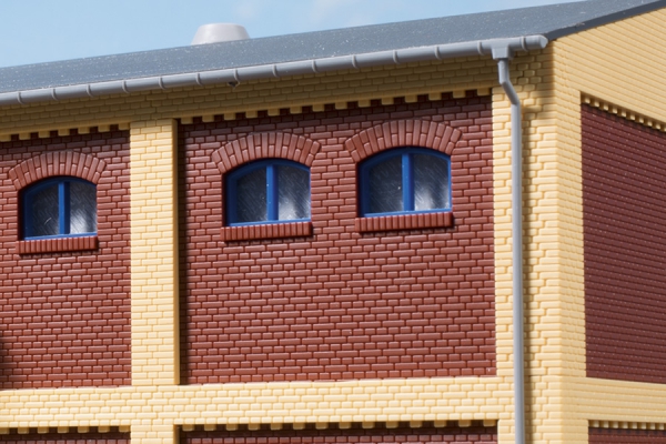 H0-Fenster M blau, 20 Stück