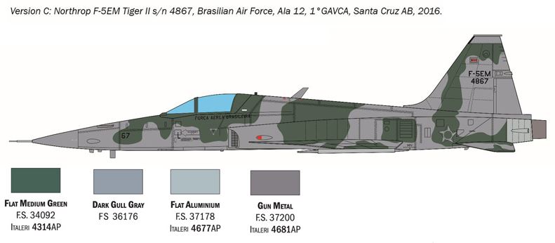 1:48 Northrop F-5E Tiger II