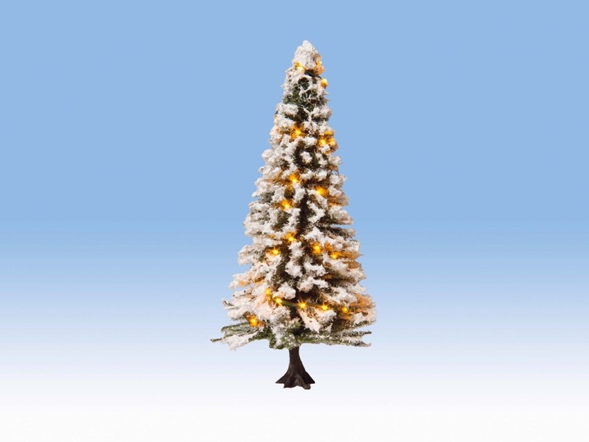 0/H0/TT-Beleuchteter Weihnachtsbaum