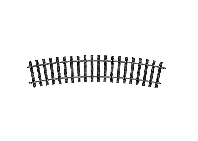 Gebogenes Gleis, Radius 1.020 mm 22,5°