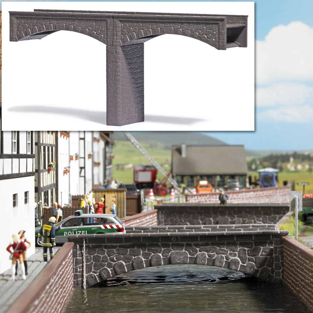 H0/TT/N-Steinbrücke