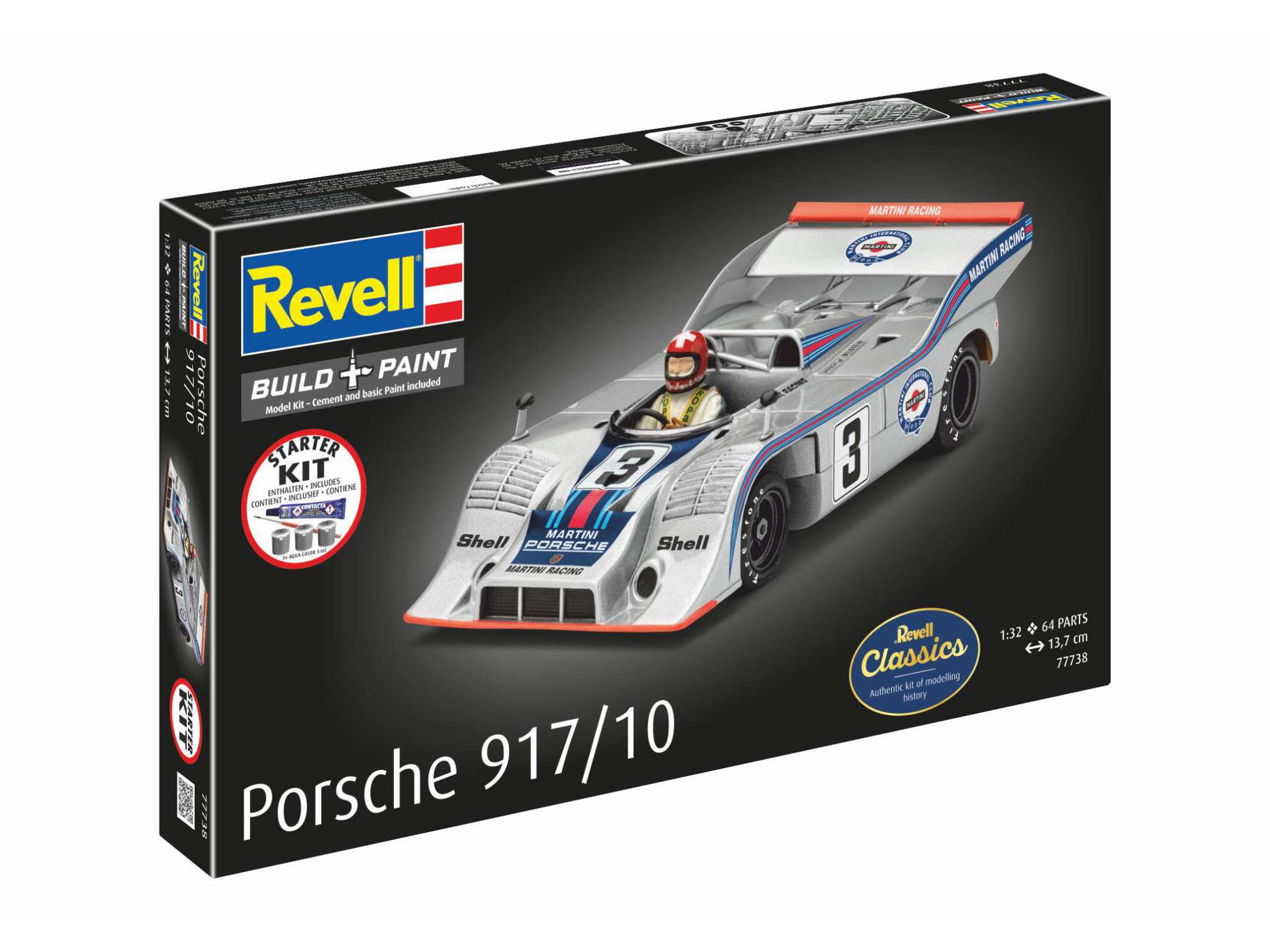 1:32-Starter Kit Porsche 917/10