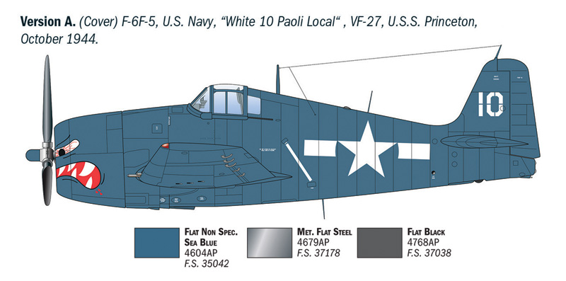 1:72 Grumman Hellcat F6 F-3
