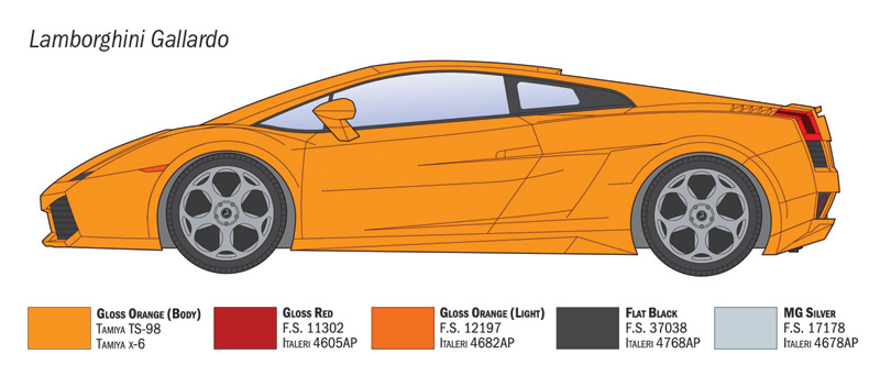 1:24 Lamborghini Gallardo