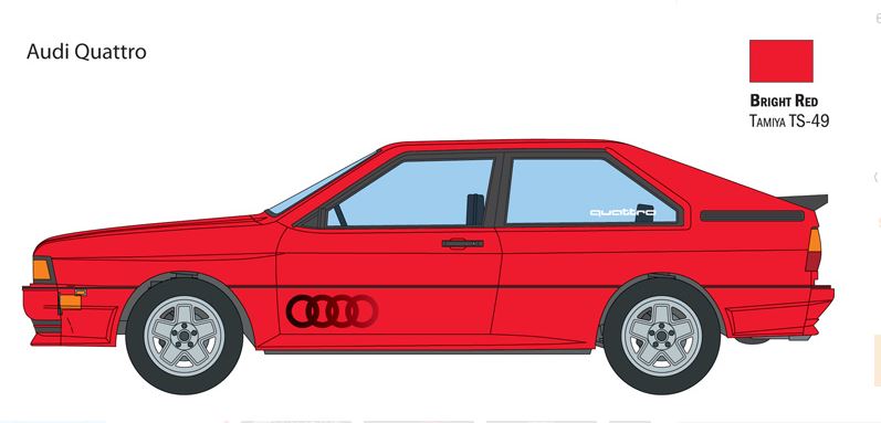 1:24 Audi Quattro