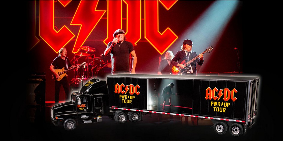 1:32-AC/DC Tour Truck & Trailer