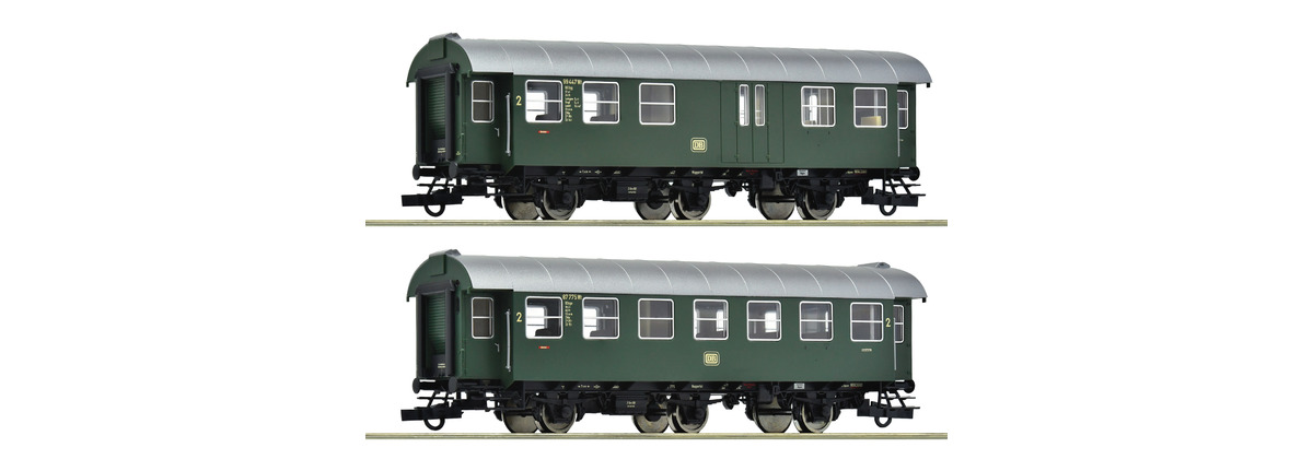 2-tlg. Set 2: Umbauwagen, DB, Ep.III
