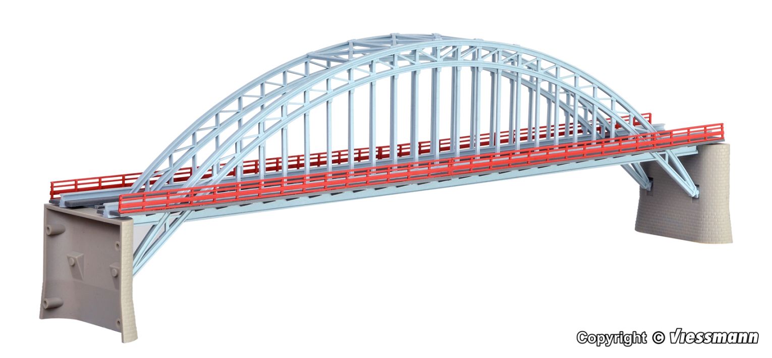 N/Z-Weser-Brücke, ein-/zweigleisig