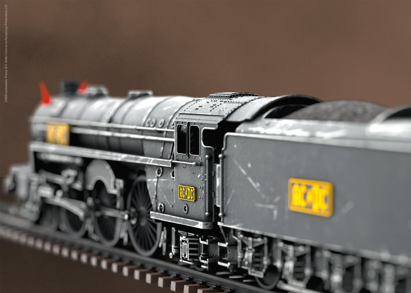 Schlepptender-Dampflokomotive Black Ice