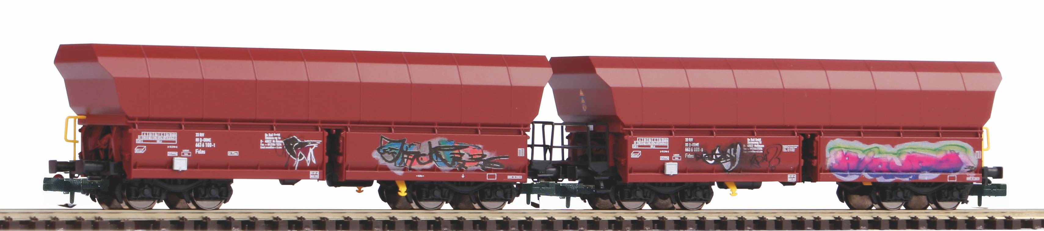 N-2er Set Schüttgutwagen Falns, OnRail