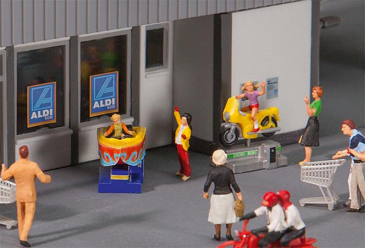 H0-Schaukelautomaten Kiddie Rides
