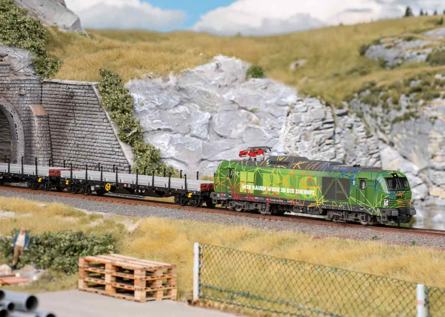 Startpackung Güterzug