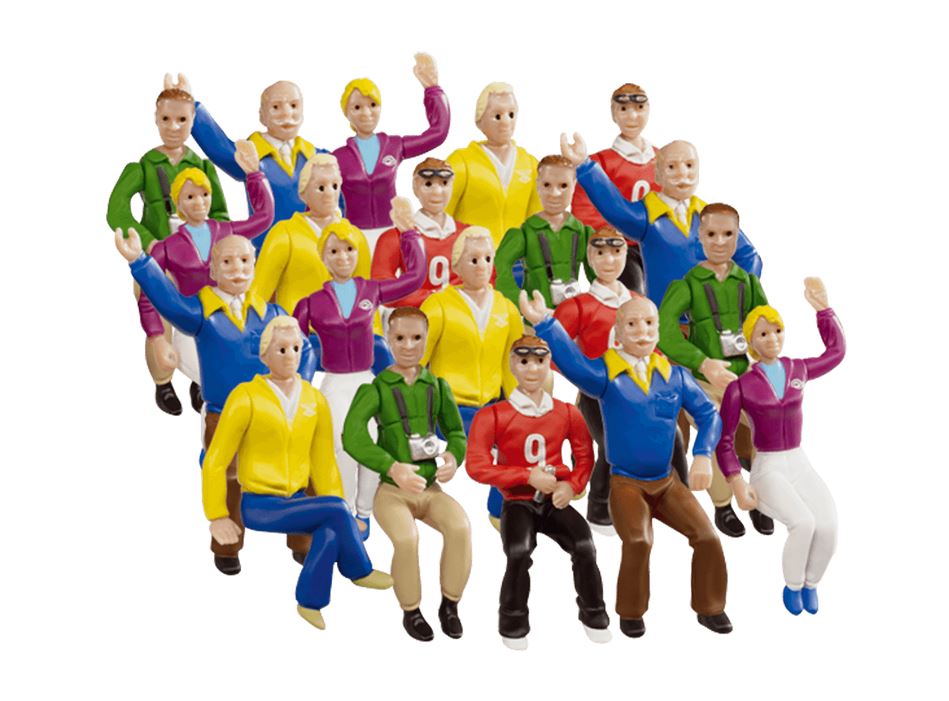Figurensatz Tribüne
