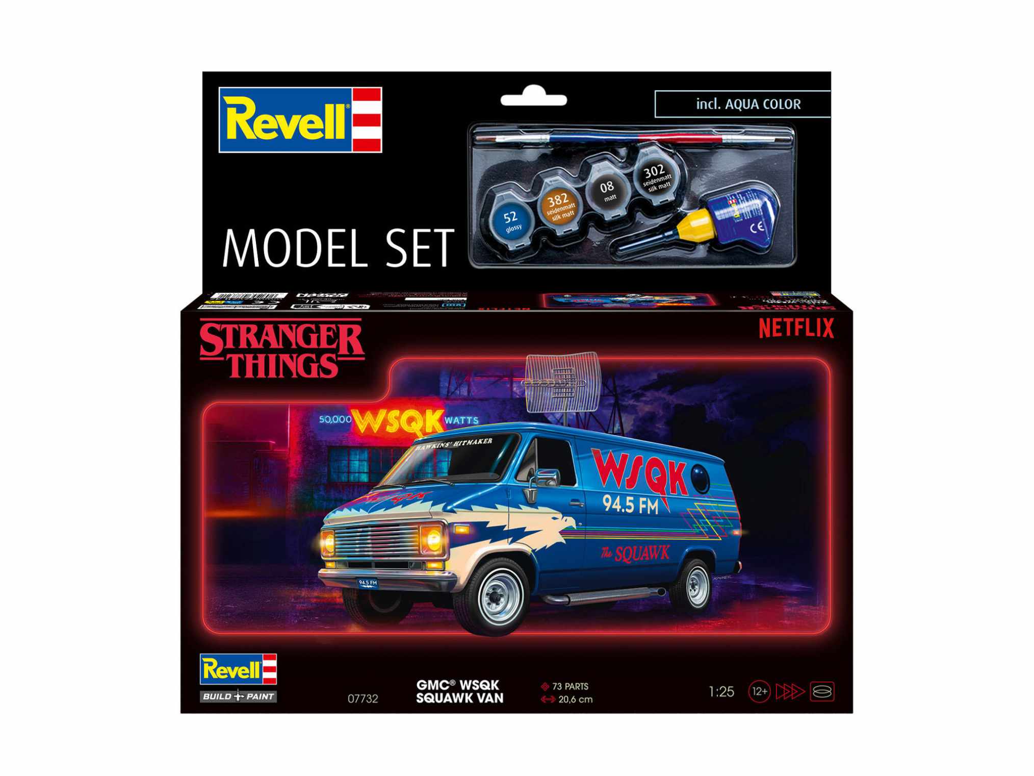 1:25-Model Set GMC  WSQK Squawk Va