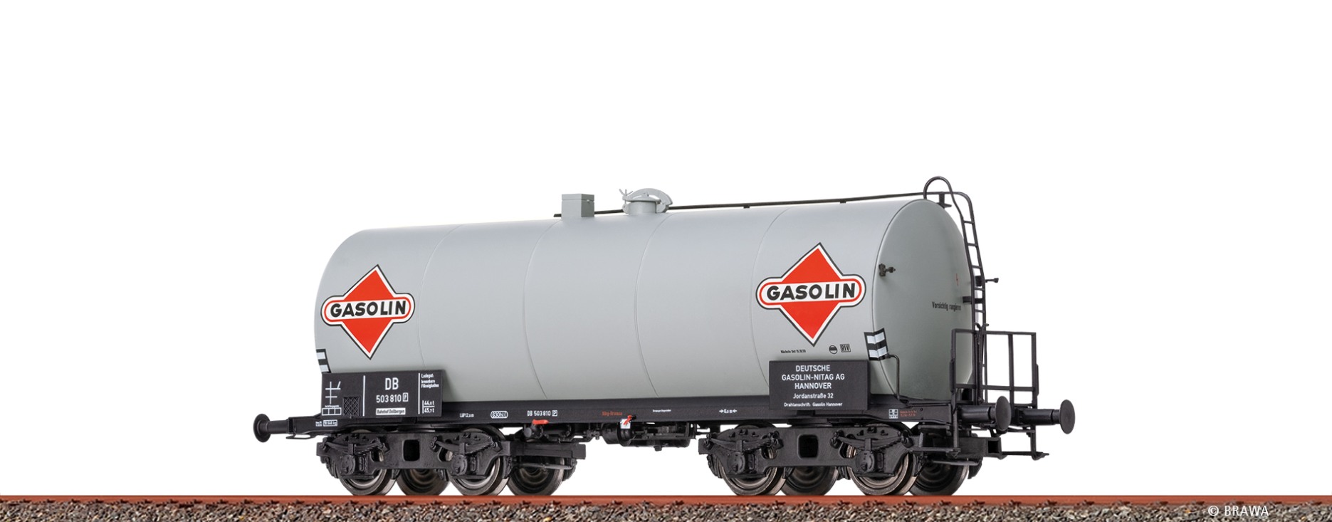 H0-Kesselwagen ZZ [P] DB Ep.III Gasolin