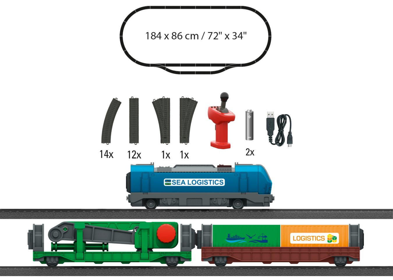 my world-Startpackung Containerlogistik