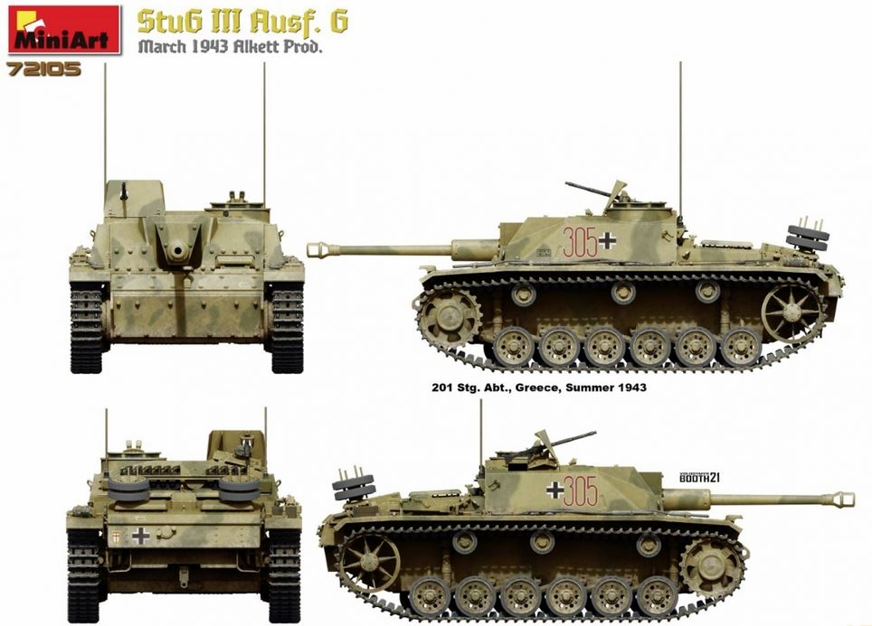 1:72 StuG III Ausf. G Prod. März 1943