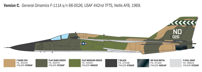 1:72 F-111A Aardvark