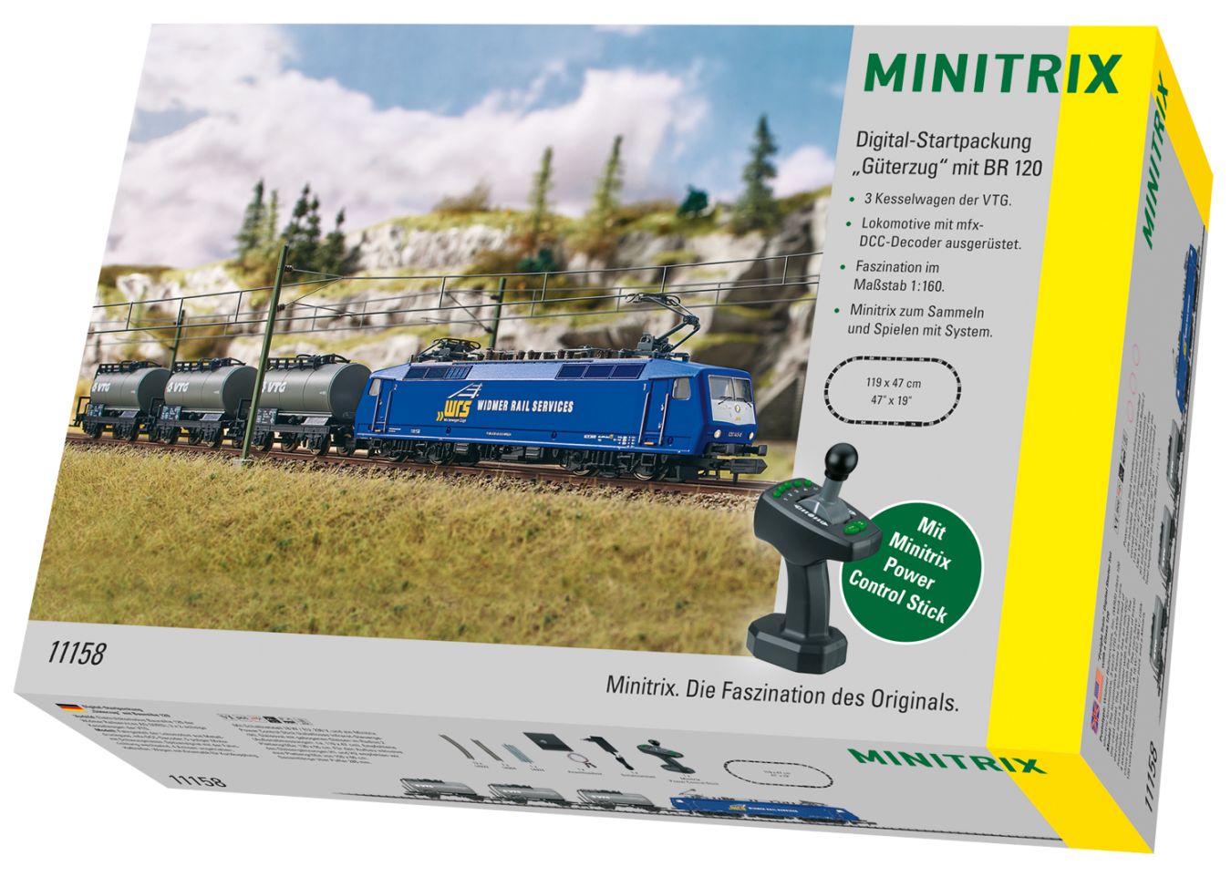 Digital-Startpackung, Güterzug mit BR120