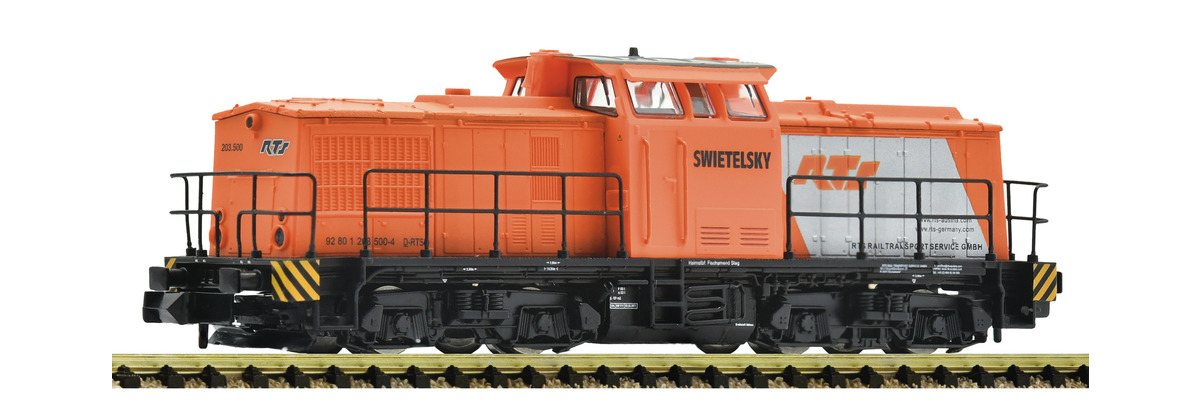 DC-Sound-Diesellok BR 203 RTS, Ep.VI