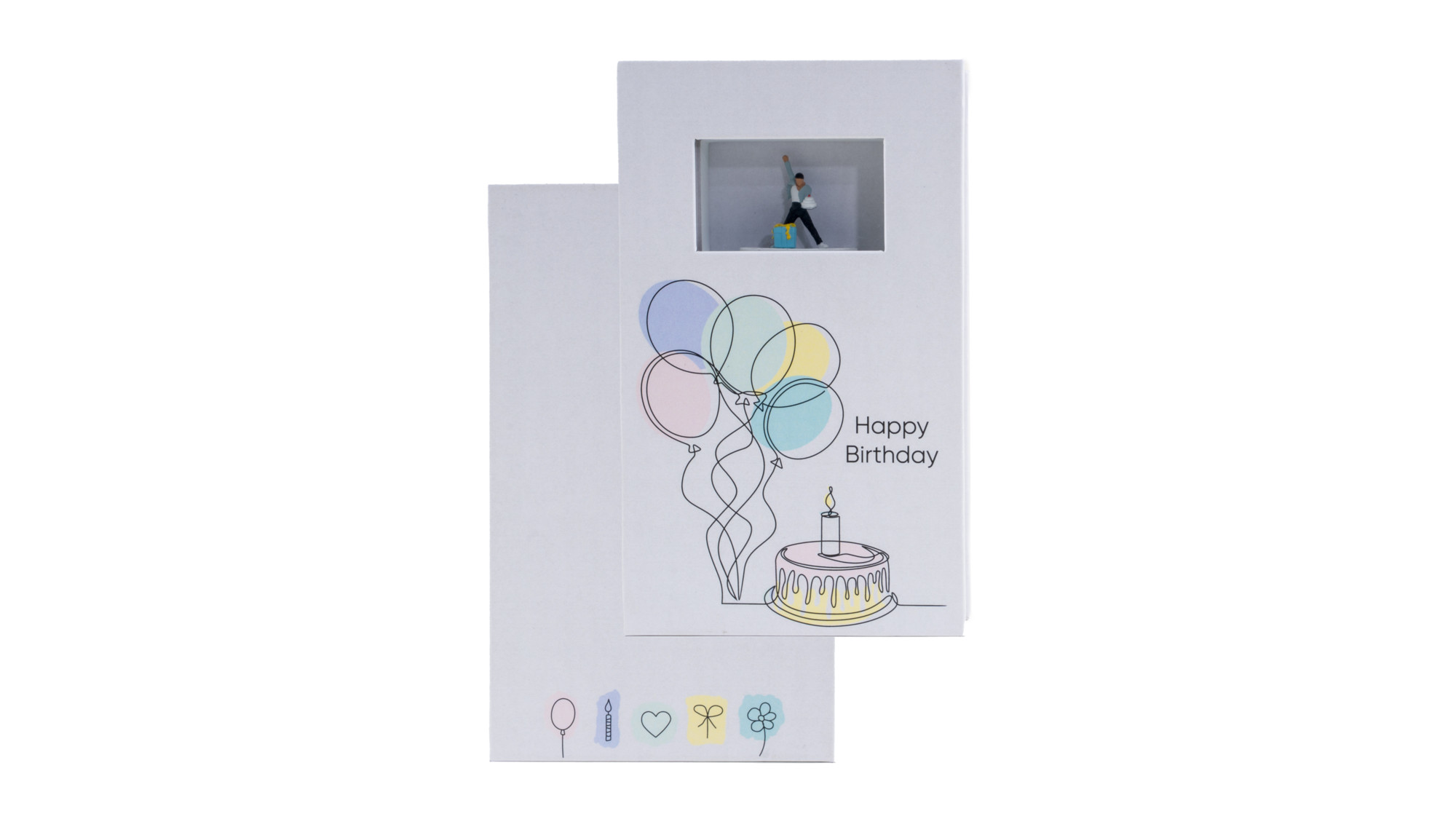 Geschenkbox, Happy Birthday