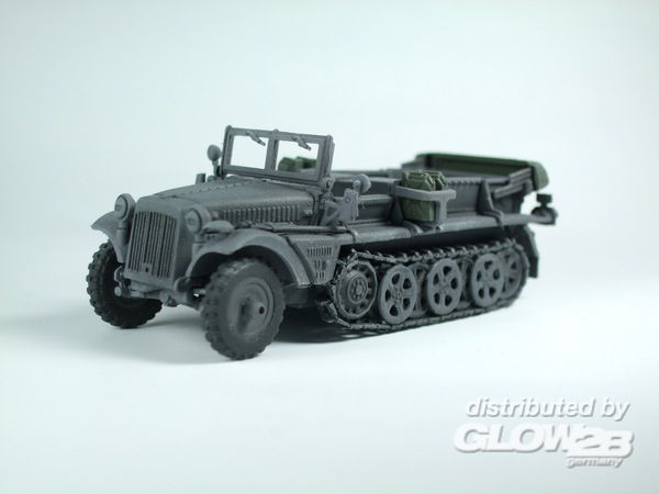 1:72-WWII German Sd. Kfz. 10 Halftarck