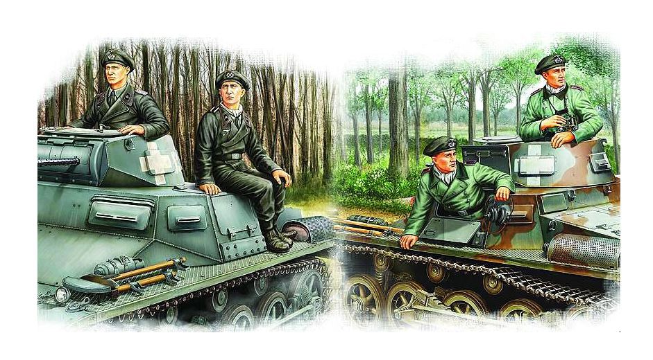 1/35 Deutsche Panzerbesatzung