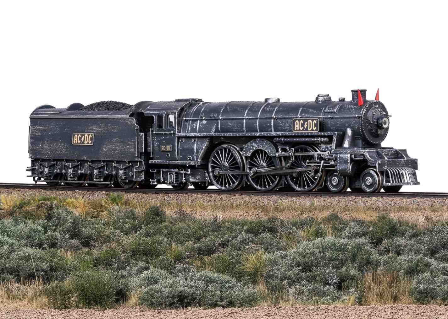 Schlepptender-Dampflokomotive Black Ice