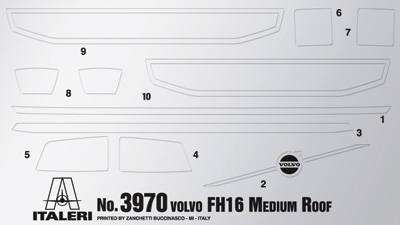 1:24 Volvo FH16 Medium Roof