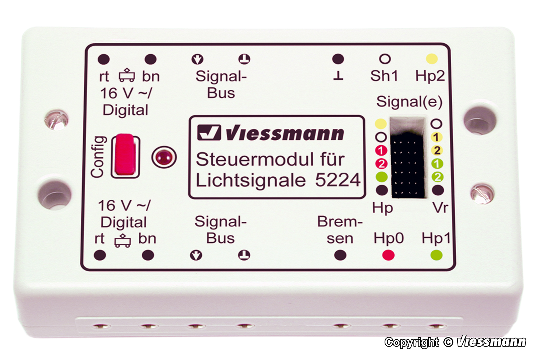 Steuermodul Lichtsignale digital/analog