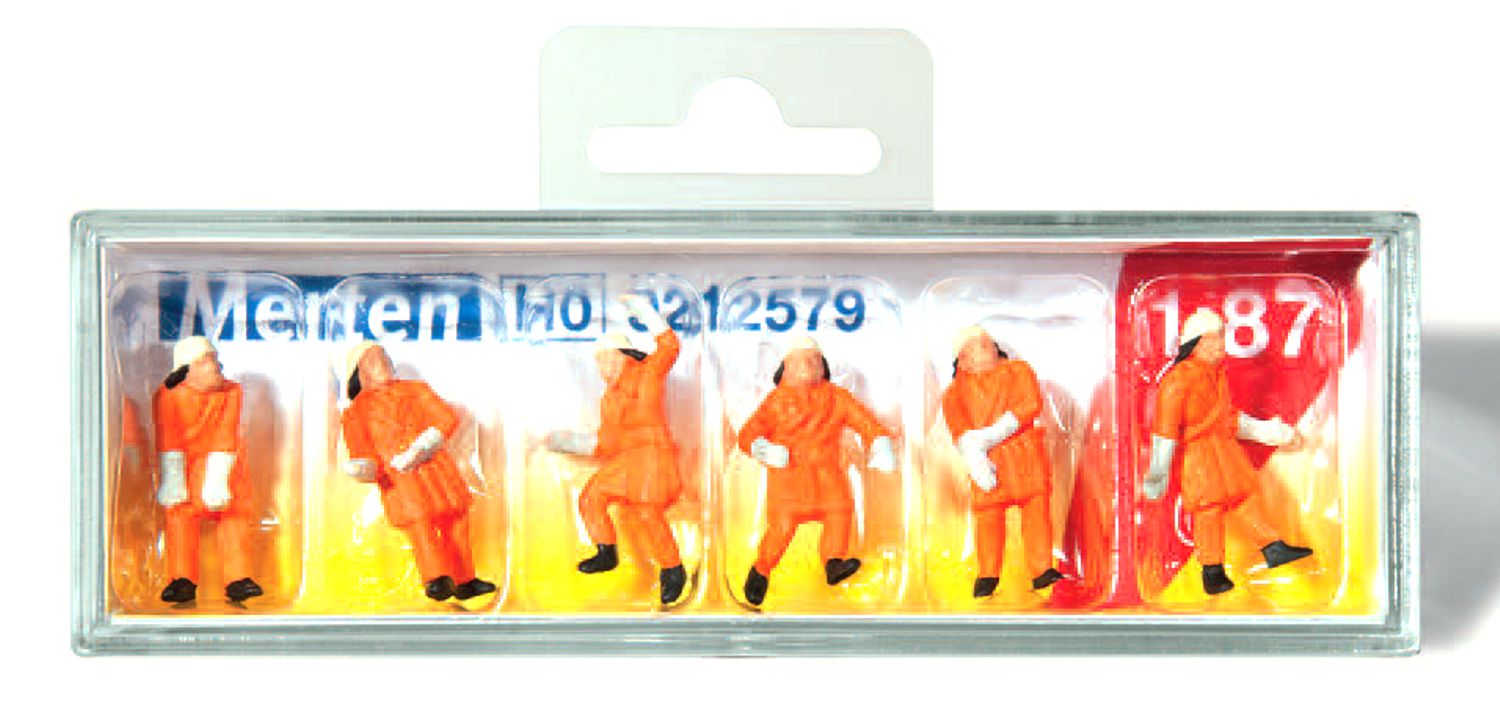 H0-Feuerwehrleute, Einsatzkleidung