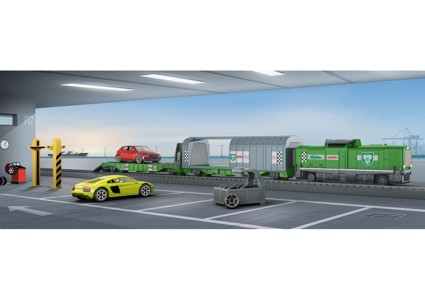 my world - Startpackung, Autotransport