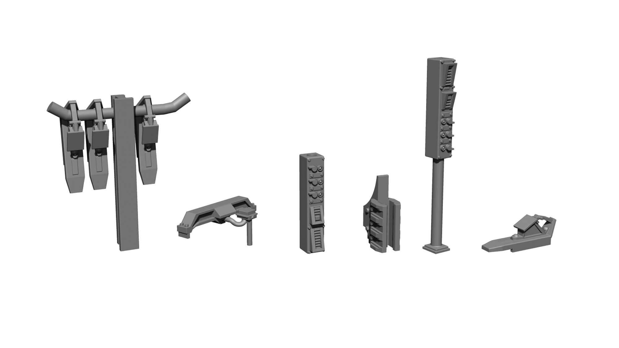 3D-Kit, Am Gleis