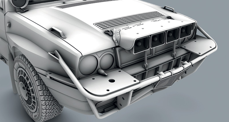 1:12 Lancia Delta Integrale 1, HF Safari