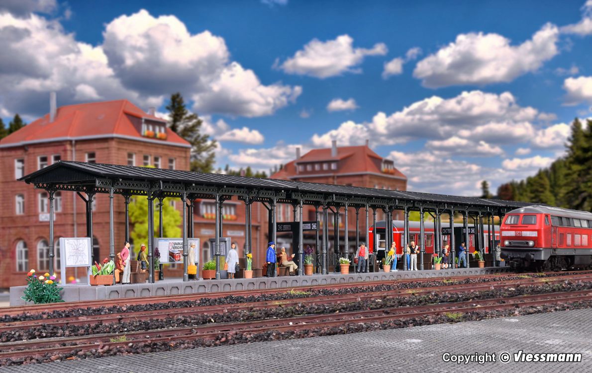 H0-Bahnsteig Kienbach
