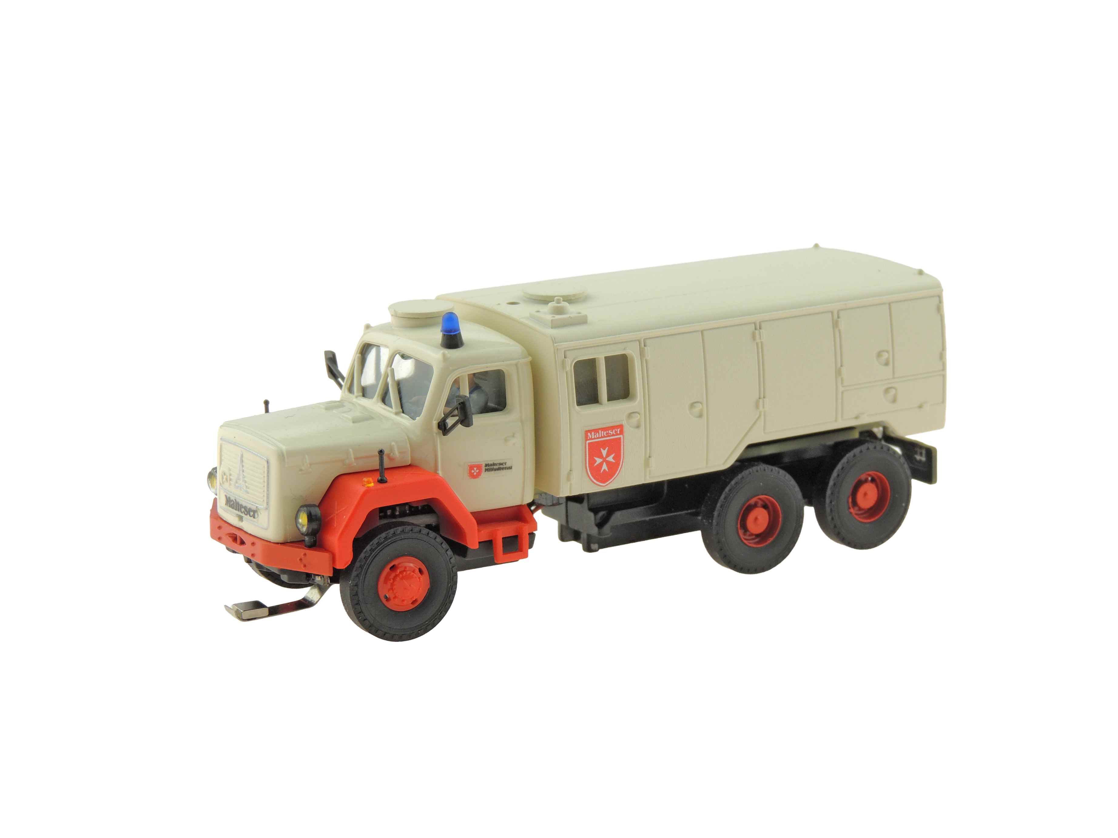 H0-Malteser MAGIRUS DEUTZ 3-achsig