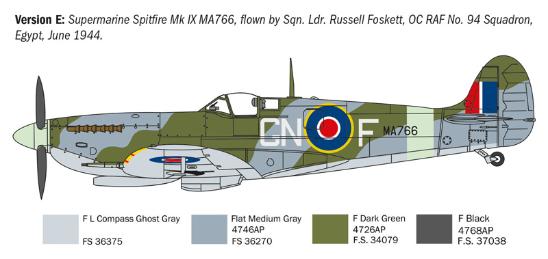 1:72 Spitfire Mk.V / Mk.IX Aces