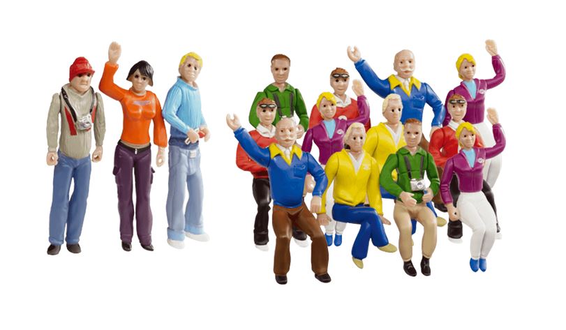 Figurensatz Fans