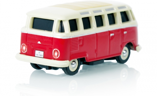 1:87-VW T1 Samba Bus, 2,4Gh, RC-Funk