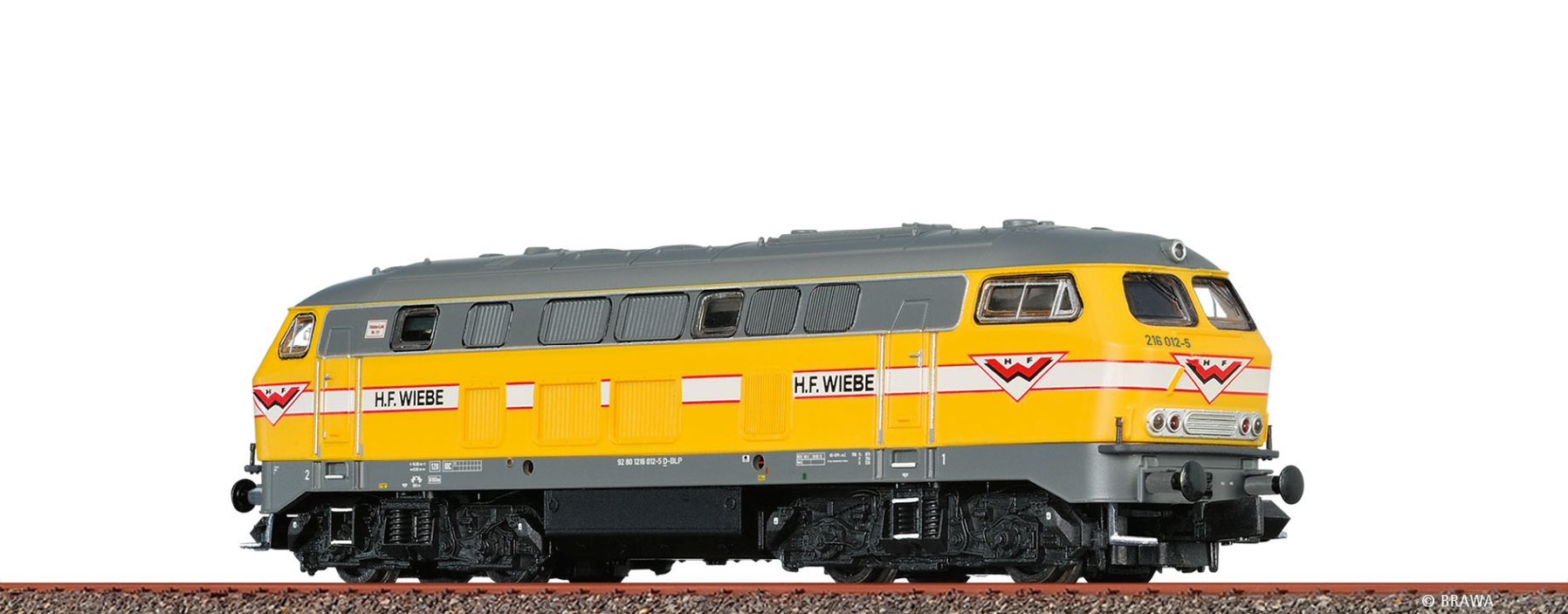 DC-Diesellok 216 DB AG, Ep.V